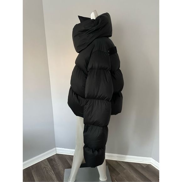 Rick Owens Funnel Neck Down Puffer Jacket US 8 $2140 - Picture 8 of 15